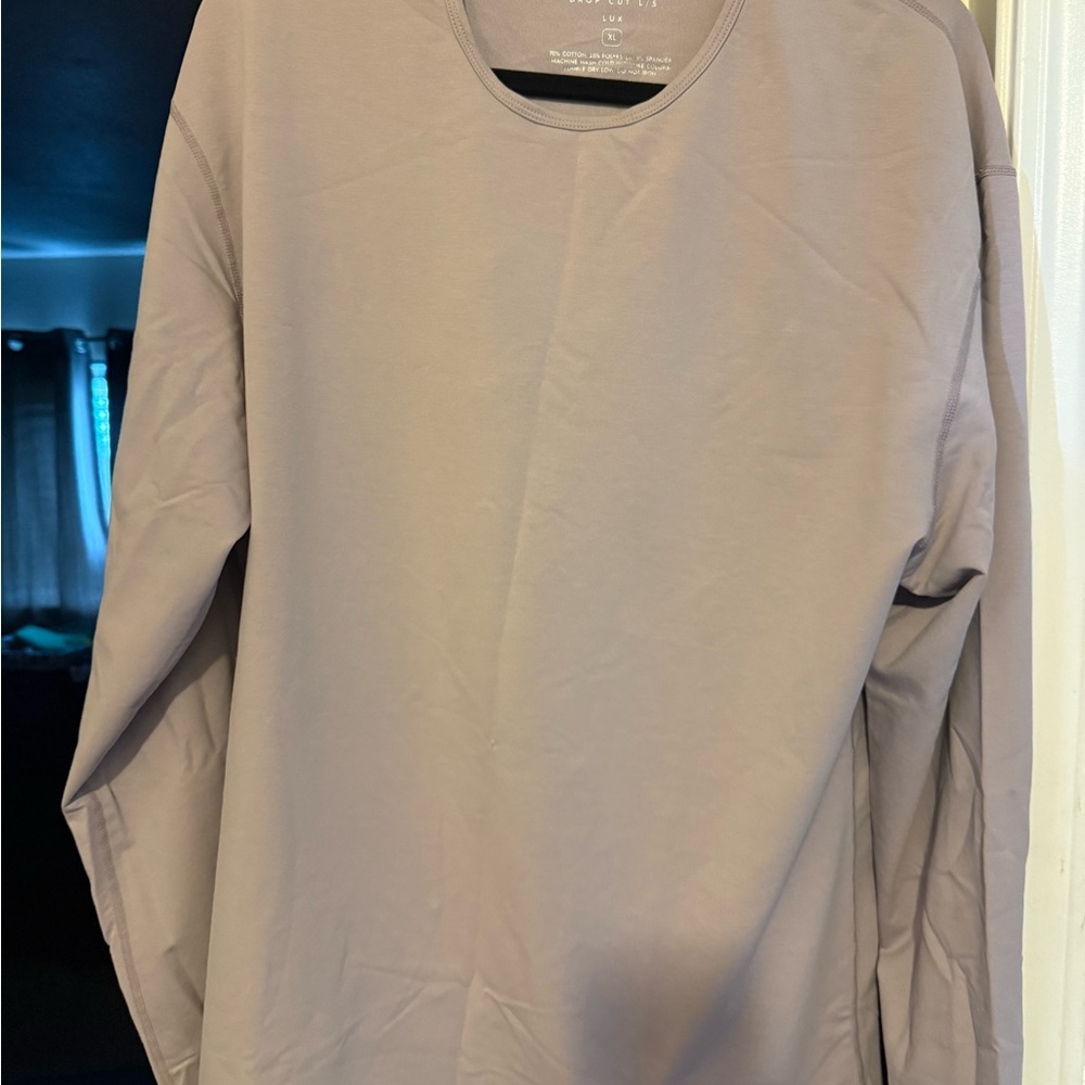 BYLT Basics Men's Soft Purple Long Sleeve Shirt